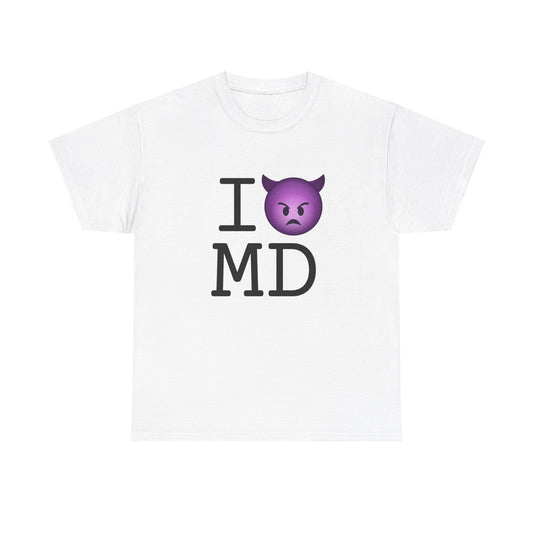 "I'm an Angry Devil about Maryland" Tee