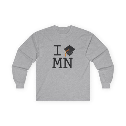 "I Graduate Minnesota" Long Sleeve Shirt