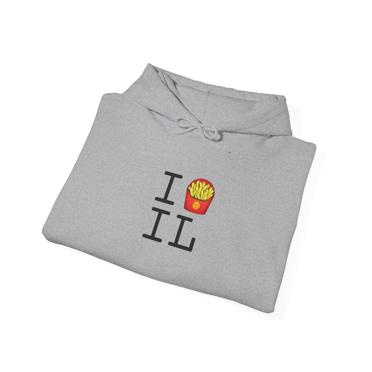 "I French Fries Illinois" Hoodie