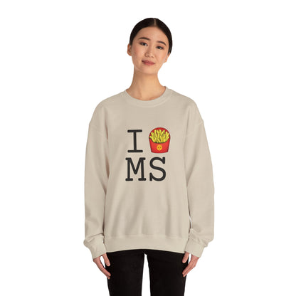 "I French Fries Mississippi" Sweatshirt