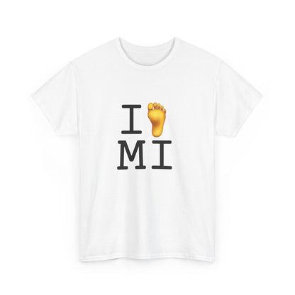 "I Foot Michigan" Tee