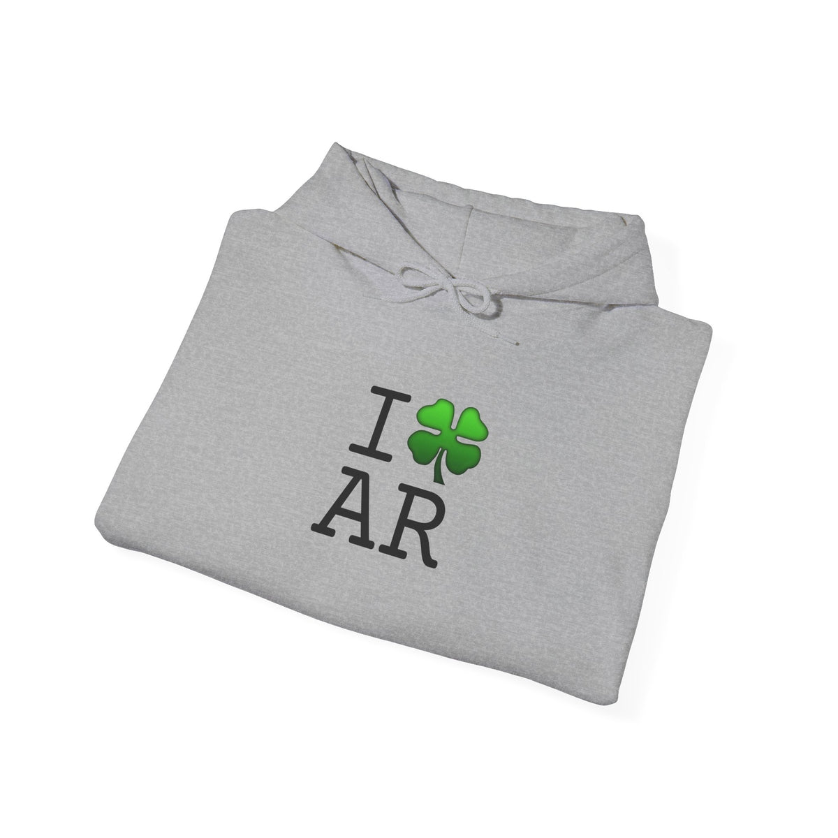 "I'm Lucky (Clover) in Arkansas" Hoodie