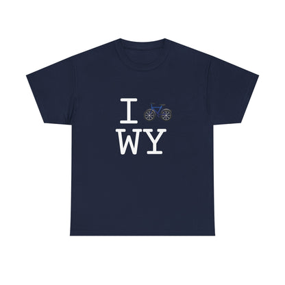 "I Bicycle Wyoming" Tee