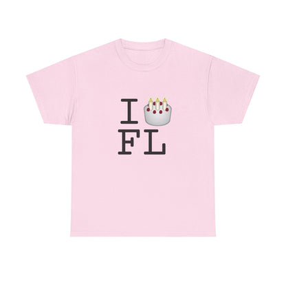 "I Birthday Cake Florida" Tee