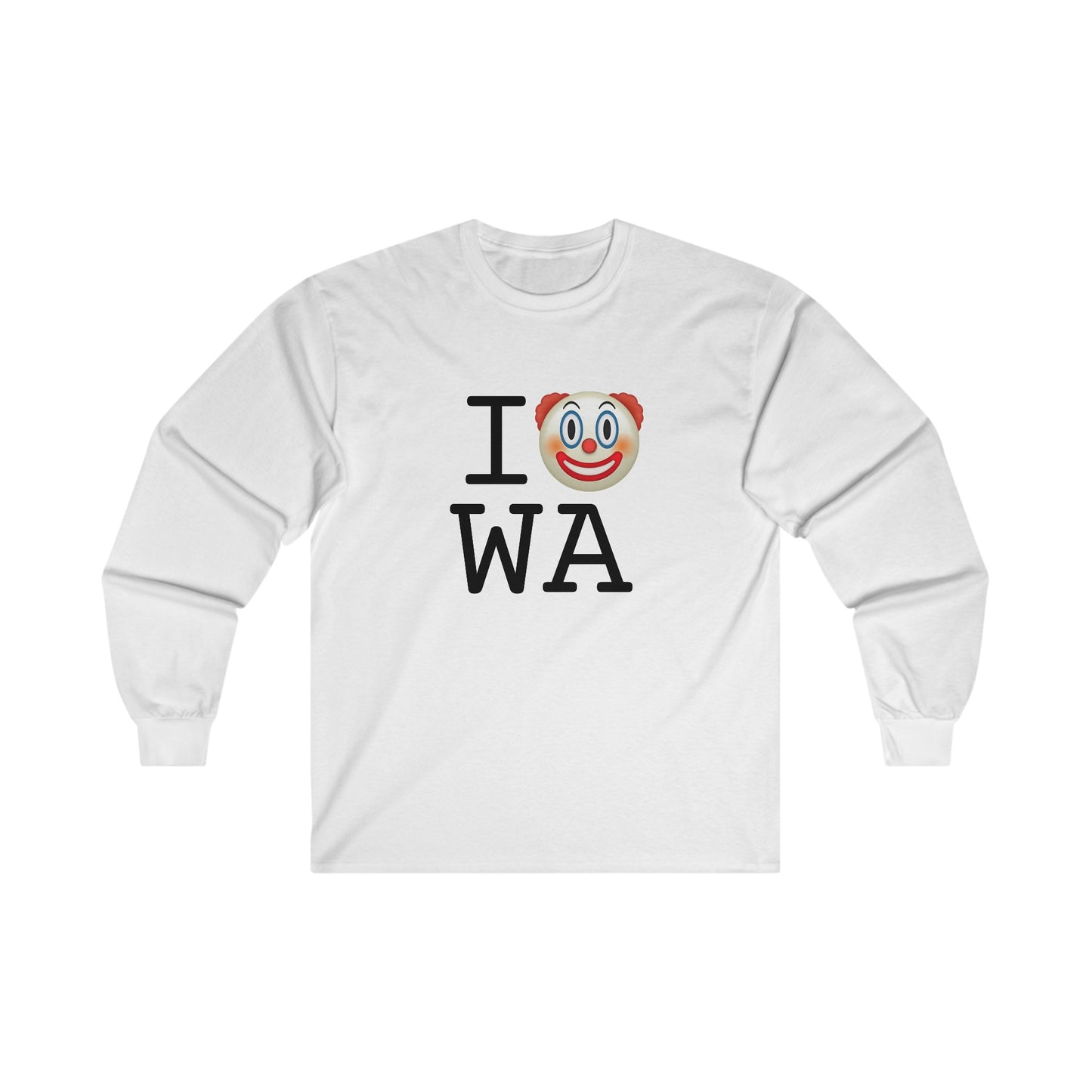 "I Clown on Washington" Long Sleeve Shirt