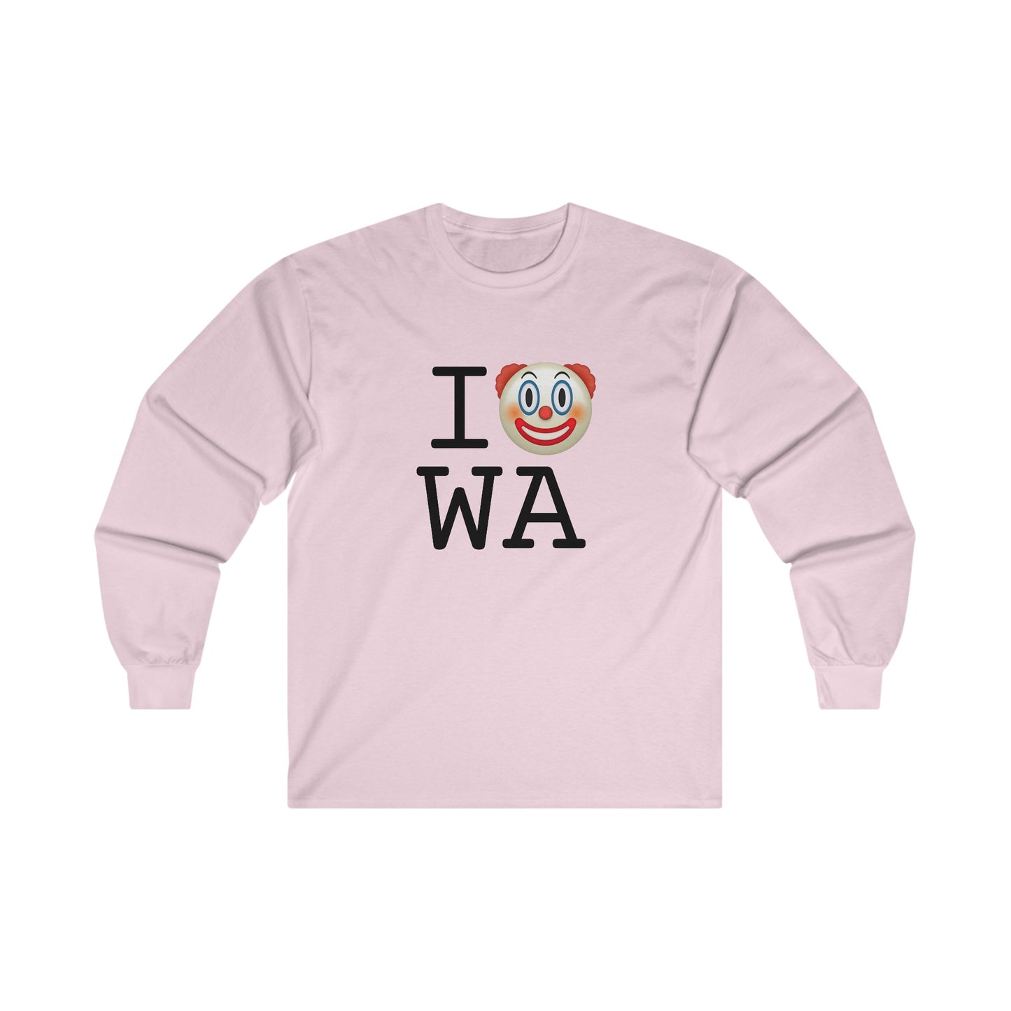 "I Clown on Washington" Long Sleeve Shirt