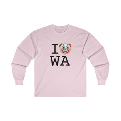 "I Clown on Washington" Long Sleeve Shirt