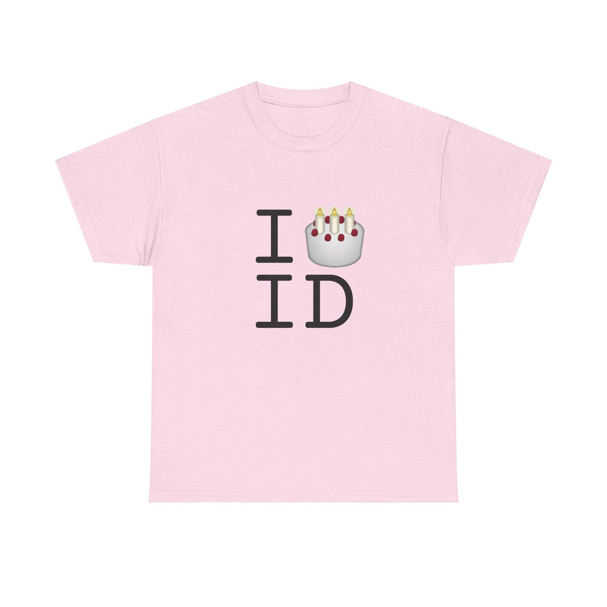 "I Birthday Cake Idaho" Tee