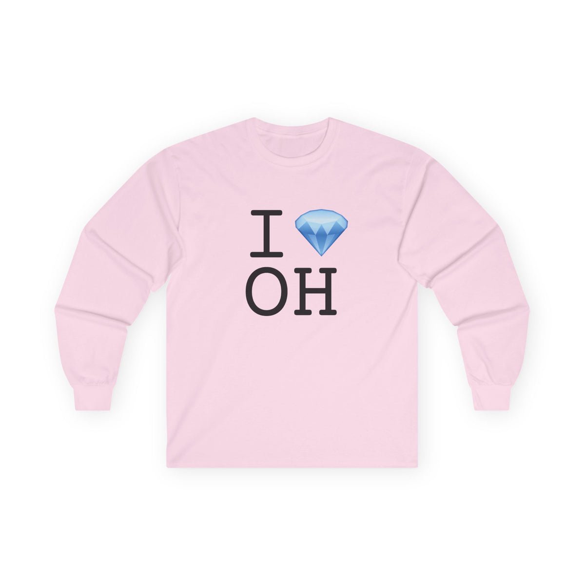 "I Diamond Ohio" Long Sleeve Shirt