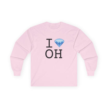 "I Diamond Ohio" Long Sleeve Shirt