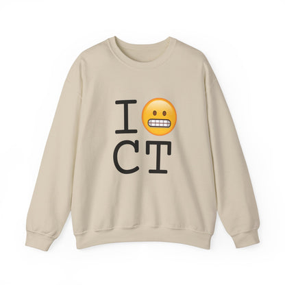 "I Grimace About Connecticut" Sweatshirt