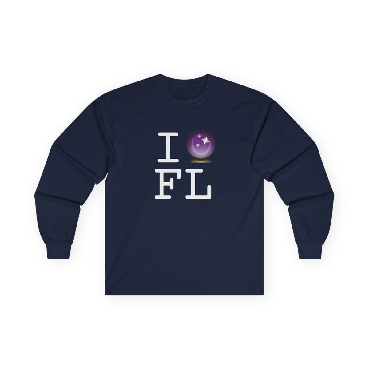 "I Predict the Future (Crystal Ball) of Florida" Long Sleeve Shirt