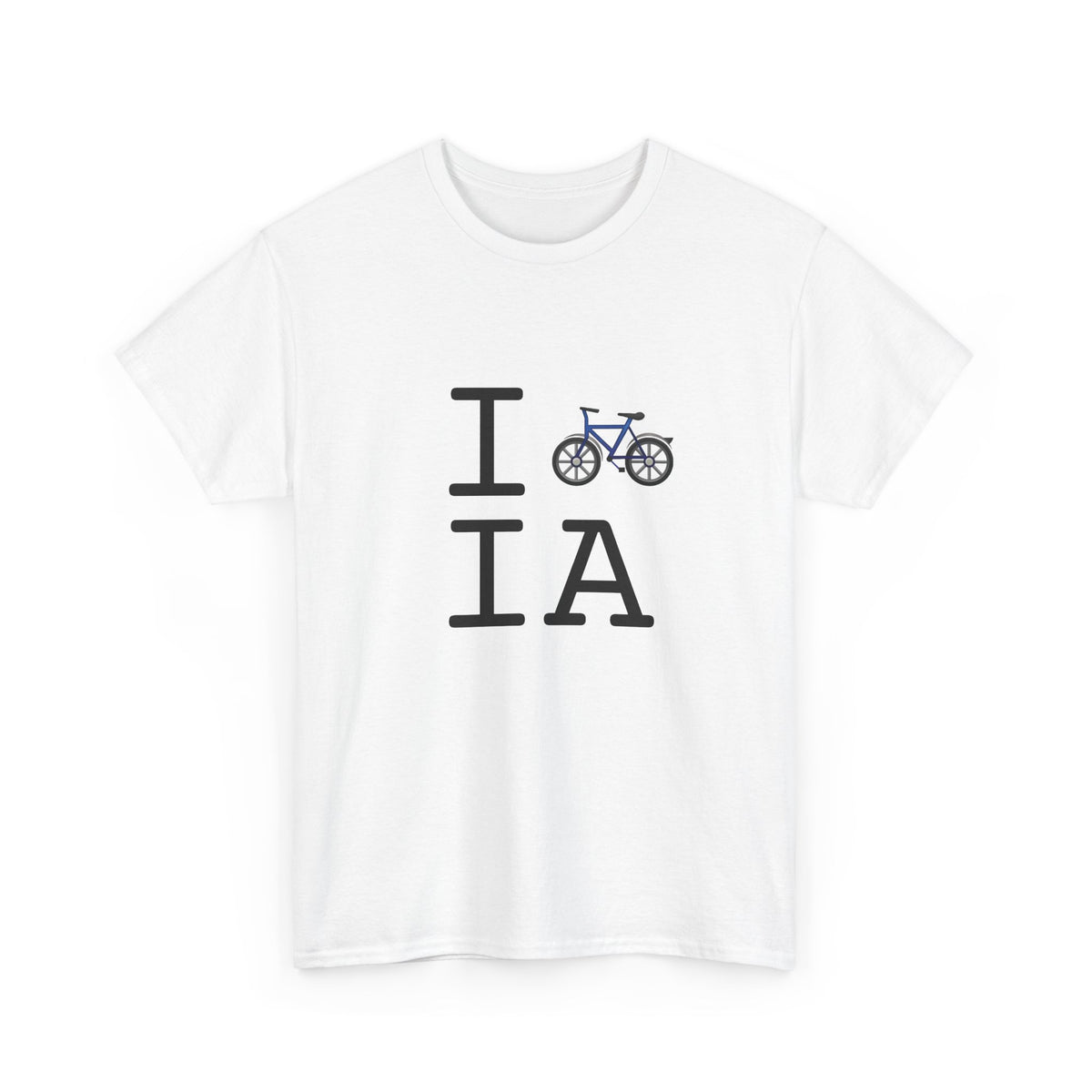 "I Bicycle Iowa" Tee