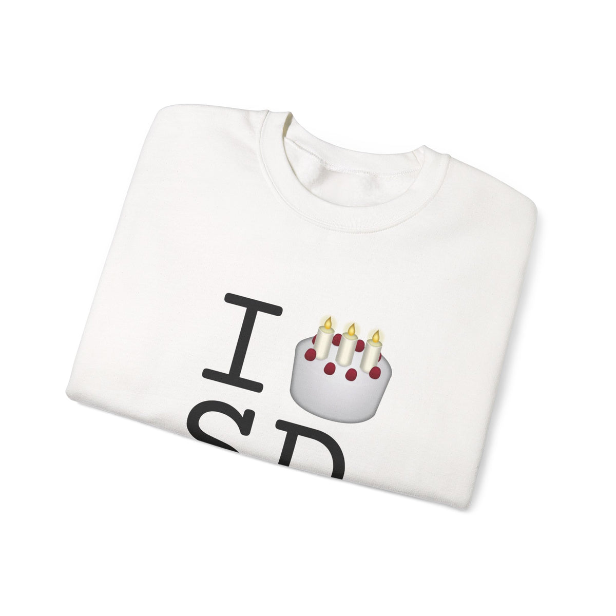 "I Birthday Cake South Dakota" Sweatshirt