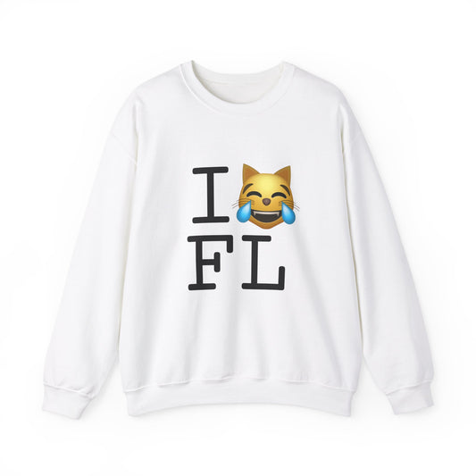 "I'm Laughing like a Cat at Florida" Sweatshirt