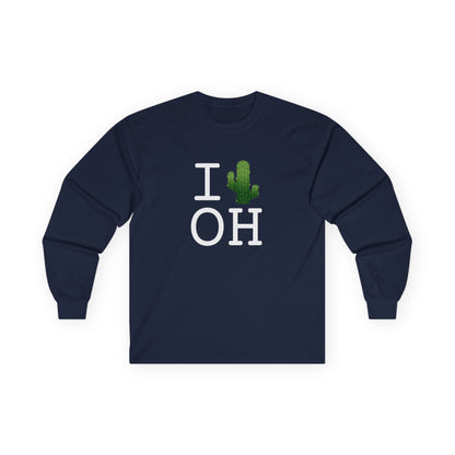 "I Cactus Ohio" Long Sleeve Shirt