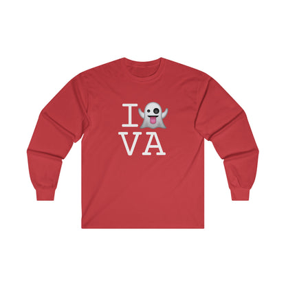 "I'm Ghosting Virginia" Long Sleeve Shirt