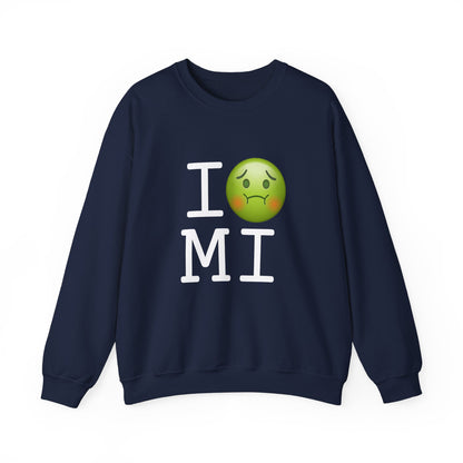 "I'm Nauseous about Michigan" Sweatshirt