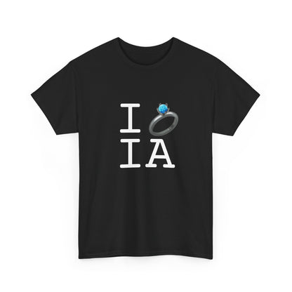 "I'm Married to (Diamond Ring) Iowa" Tee