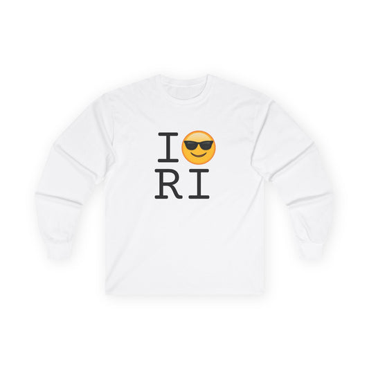 "I'm Cool with Rhode Island" Long Sleeve Shirt