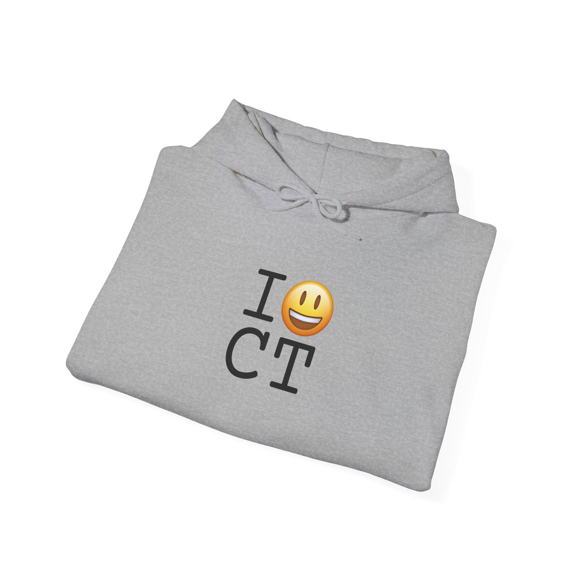 "I'm Happy about Connecticut" Hoodie