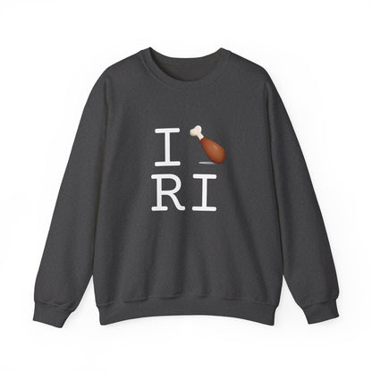 "I Chicken Drumstick Rhode Island" Sweatshirt