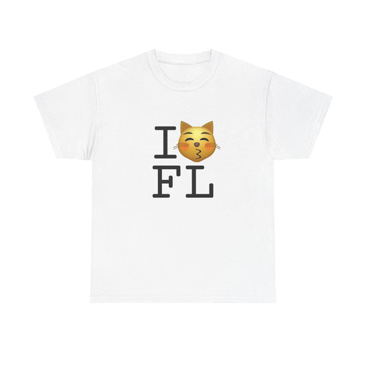 "I'm a Kissing Cat toward Florida" Tee
