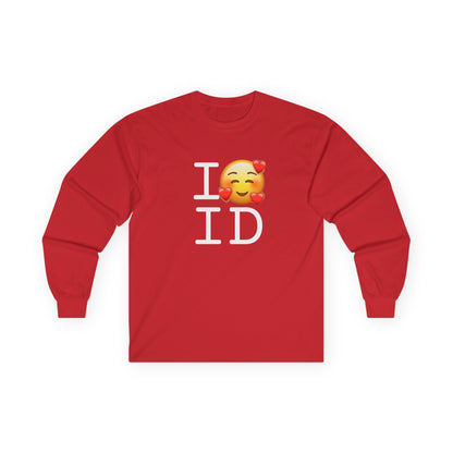 "I Adore Idaho" Long Sleeve Shirt
