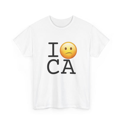 "I'm Confused by California" Tee