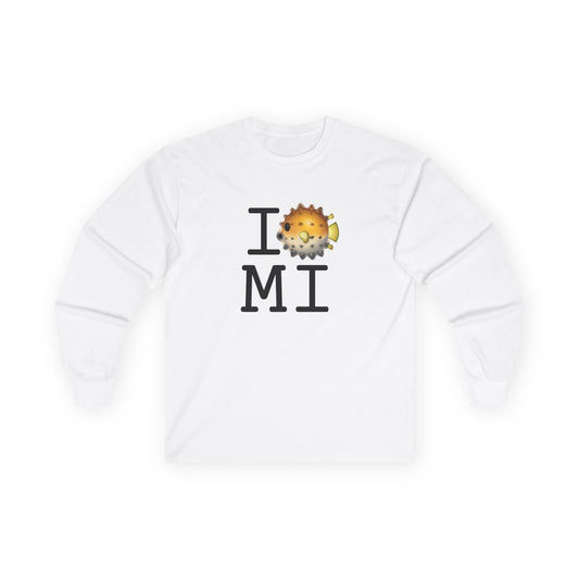 "I Blowfish in Michigan" Long Sleeve Shirt