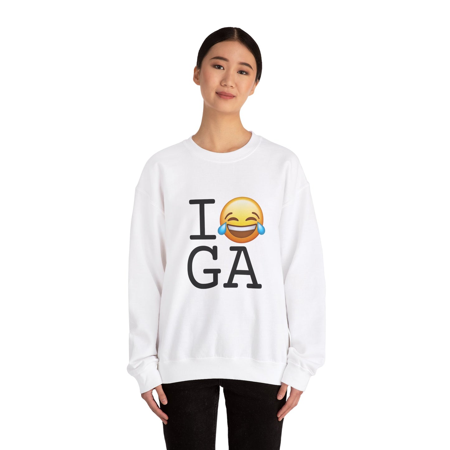 "I'm Laughing at Georgia" Sweatshirt