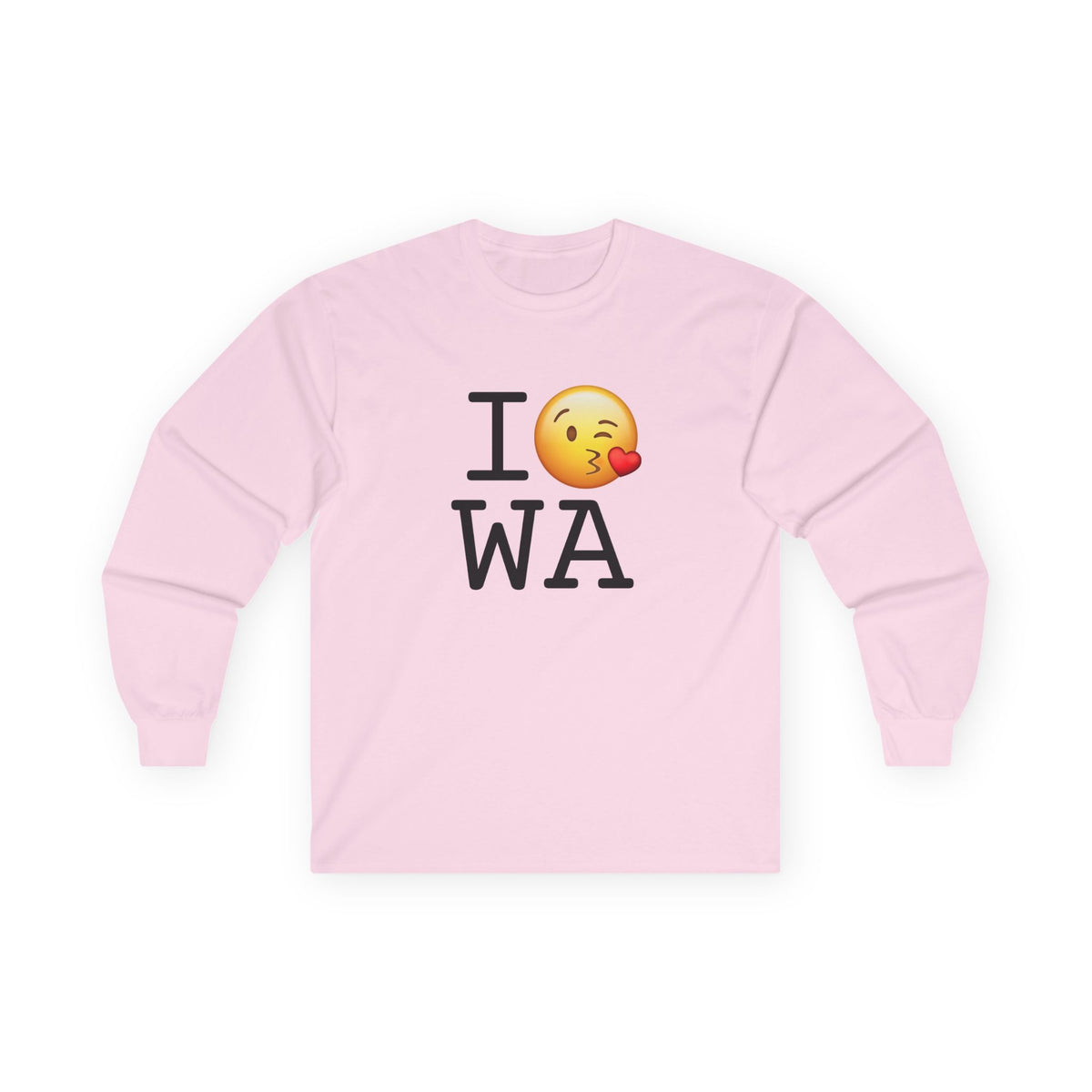 "I Blow a Kiss at Washington" Long Sleeve Shirt