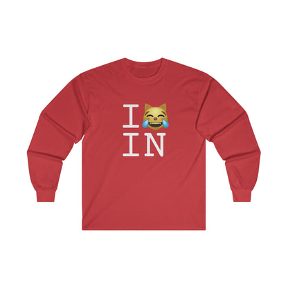 "I'm Laughing like a Cat at Indiana" Long Sleeve Shirt