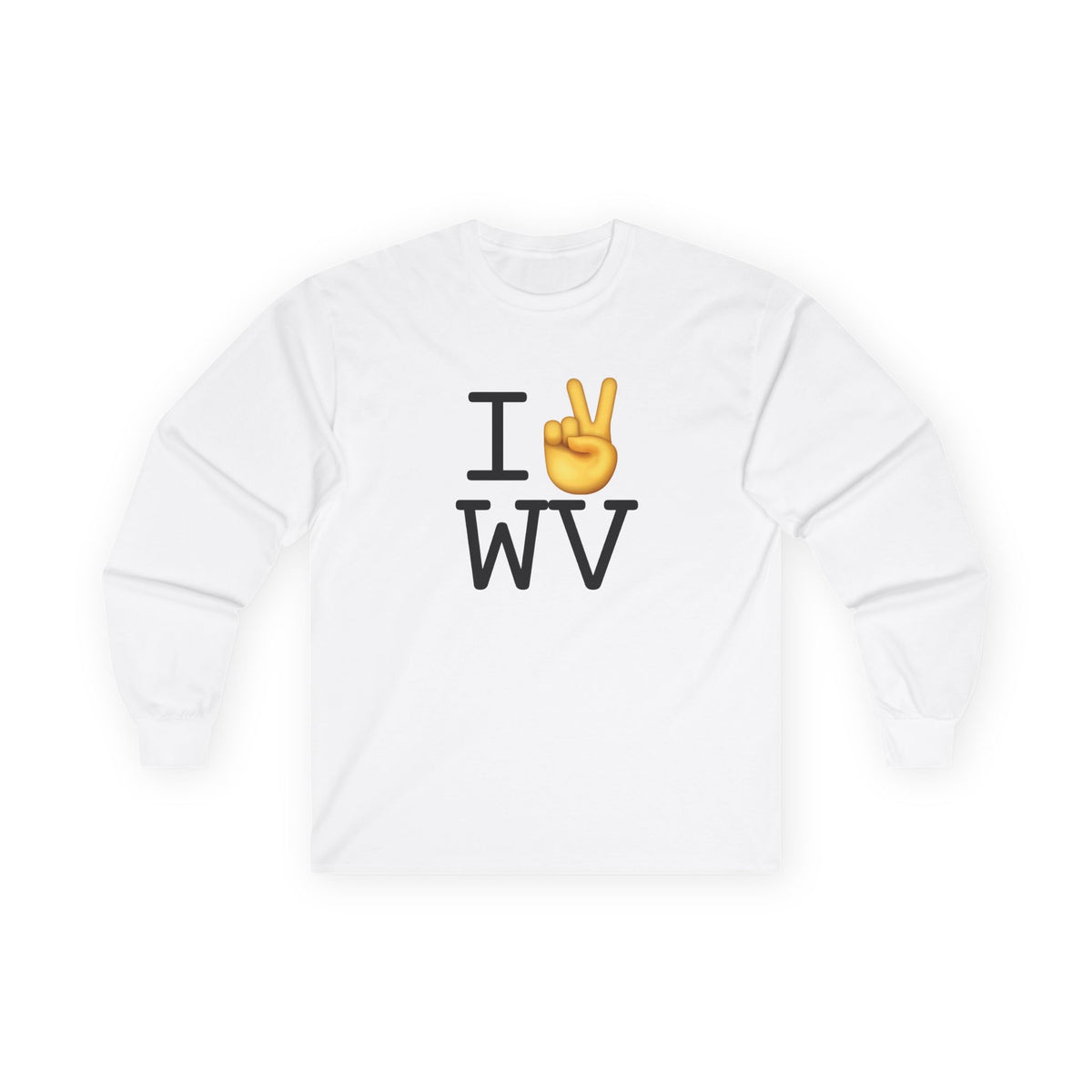 "I Show Peace to West Virginia" Long Sleeve Shirt