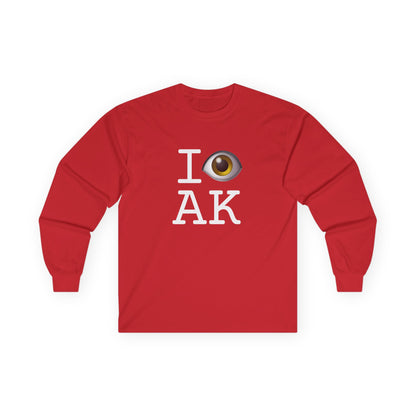 "I See (Eye) Alaska" Long Sleeve Shirt