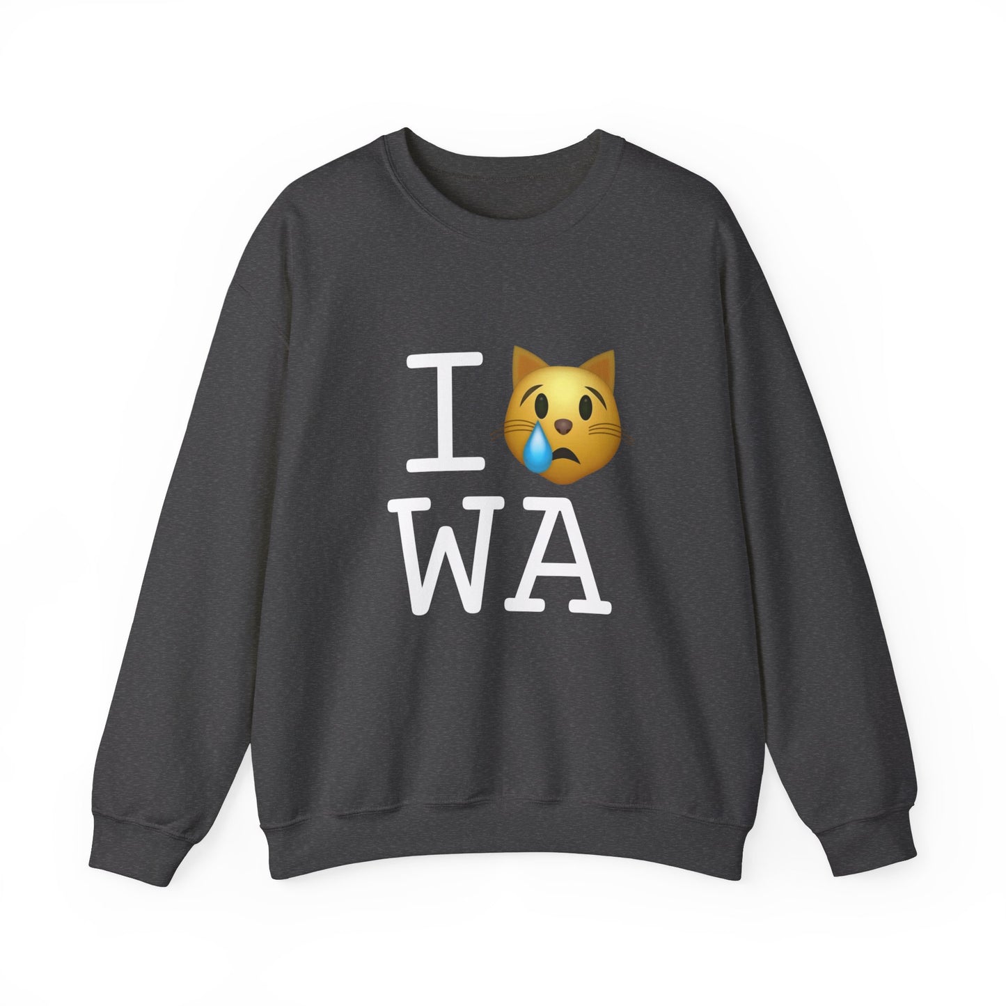 "I'm a Crying Cat about Washington" Sweatshirt