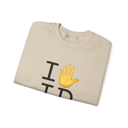 "I Stop (Raised Hand) Idaho" Sweatshirt