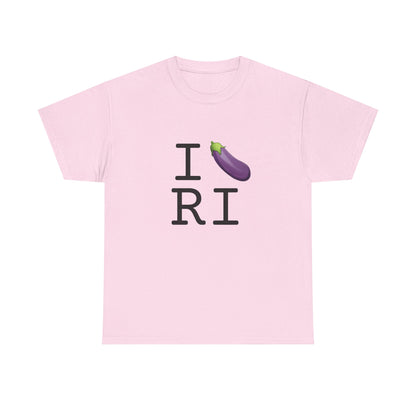 "I Eggplant Rhode Island" Tee