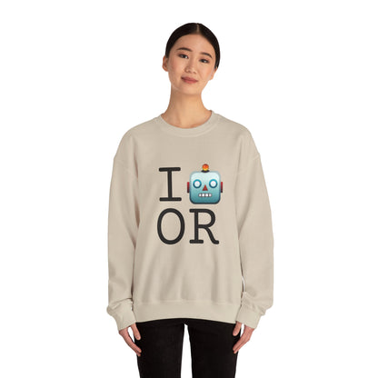 "I'm a Robot in Oregon" Sweatshirt