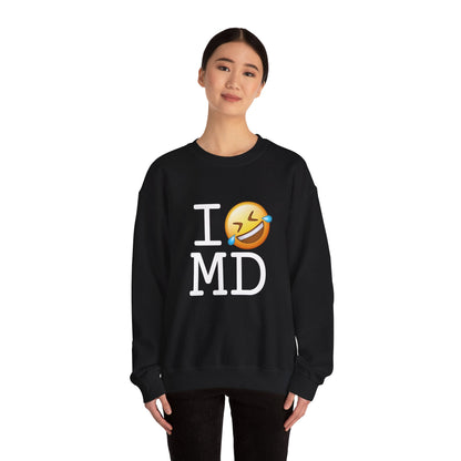 "I Laugh Hard (LMFAO) at Maryland" Sweatshirt