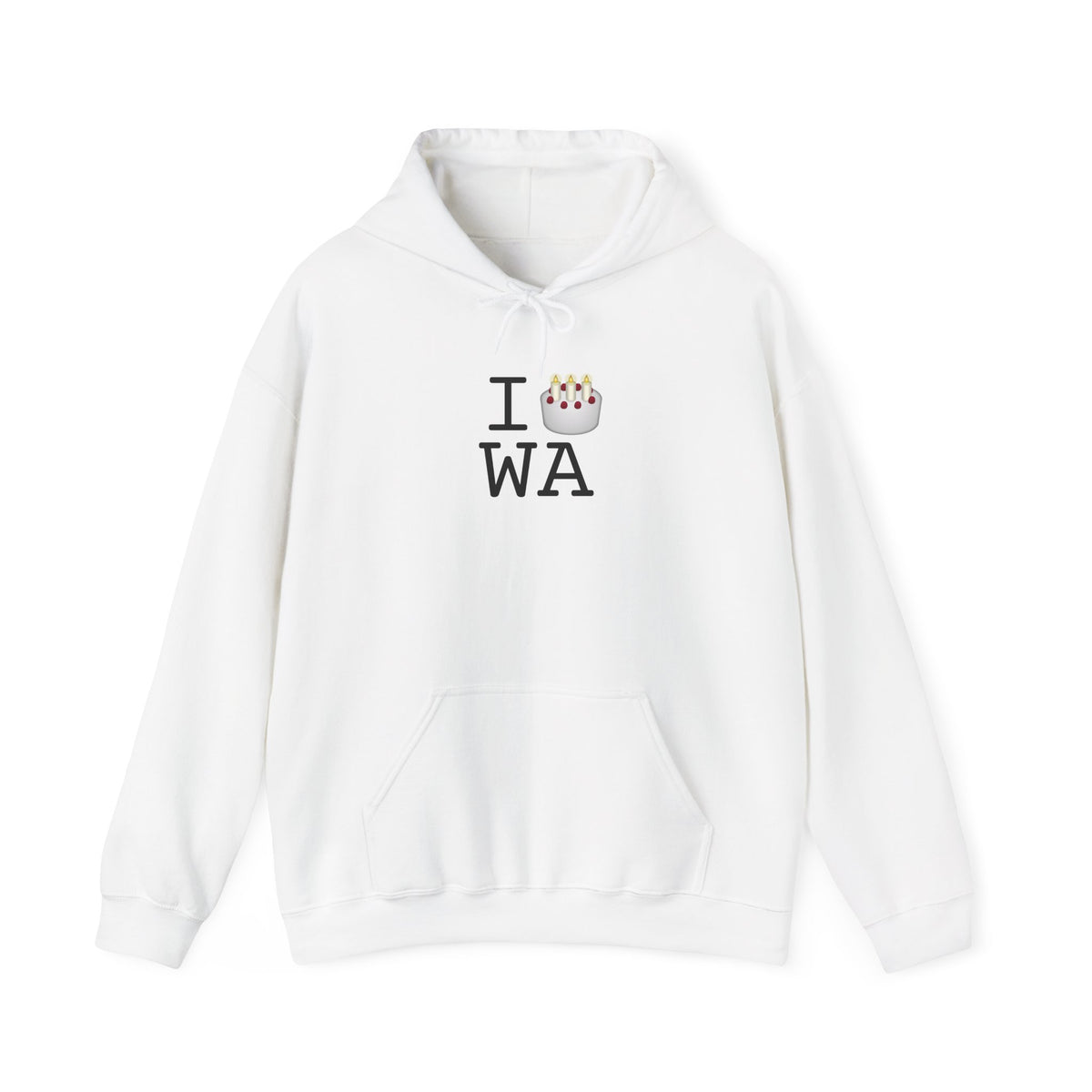 "I Birthday Cake Washington" Hoodie
