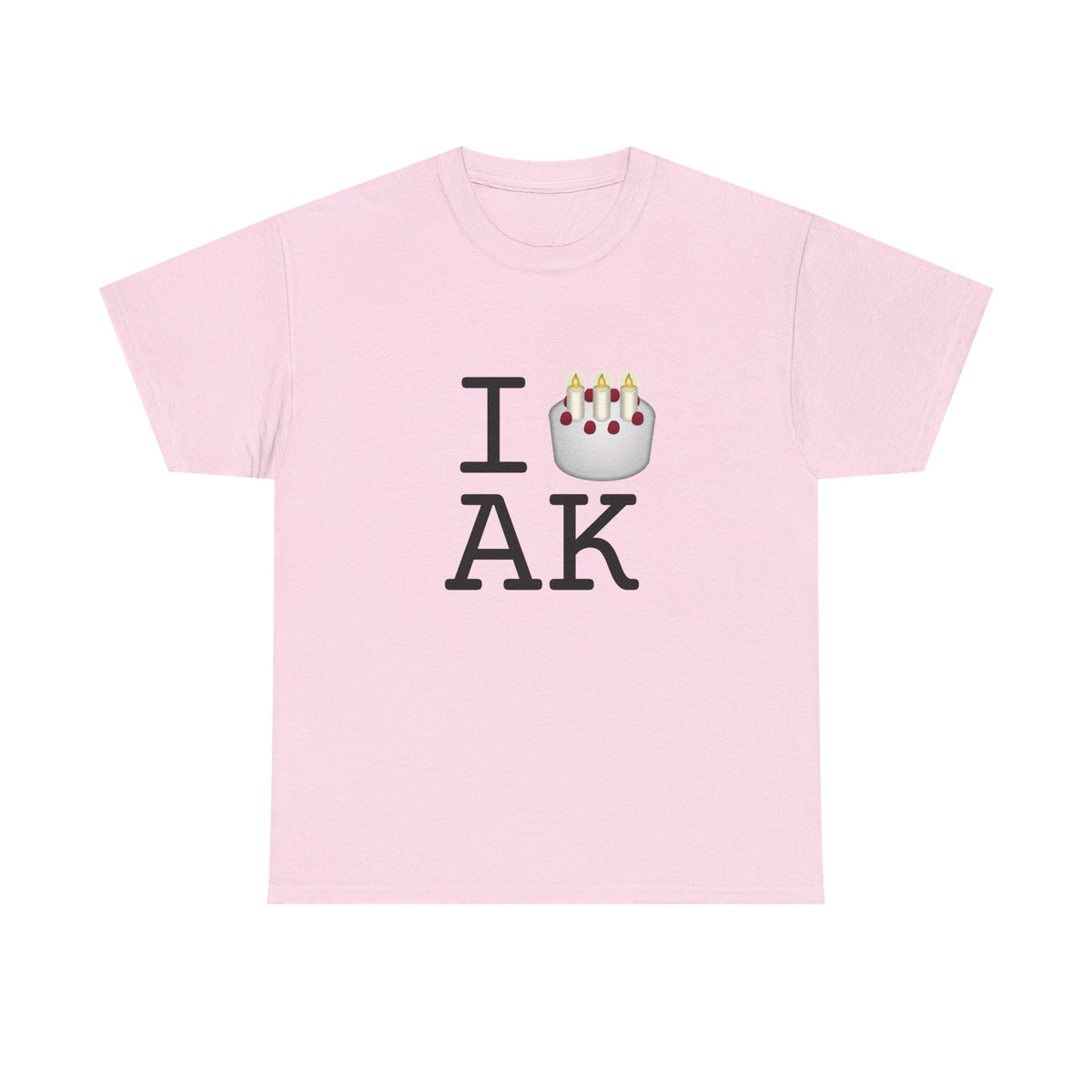 "I Birthday Cake Alaska" Tee