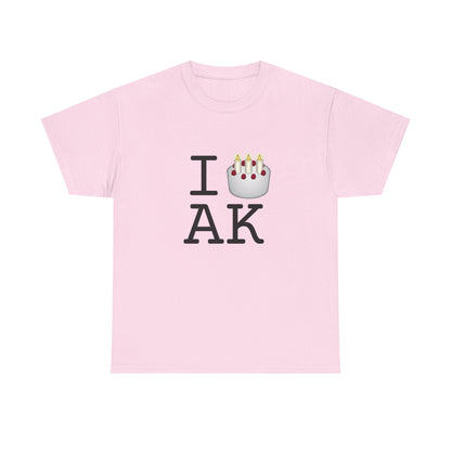 "I Birthday Cake Alaska" Tee