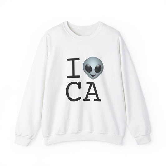 "I Feel Alien in California" Sweatshirt