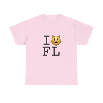 "I'm a Pouting Cat about Florida" Tee