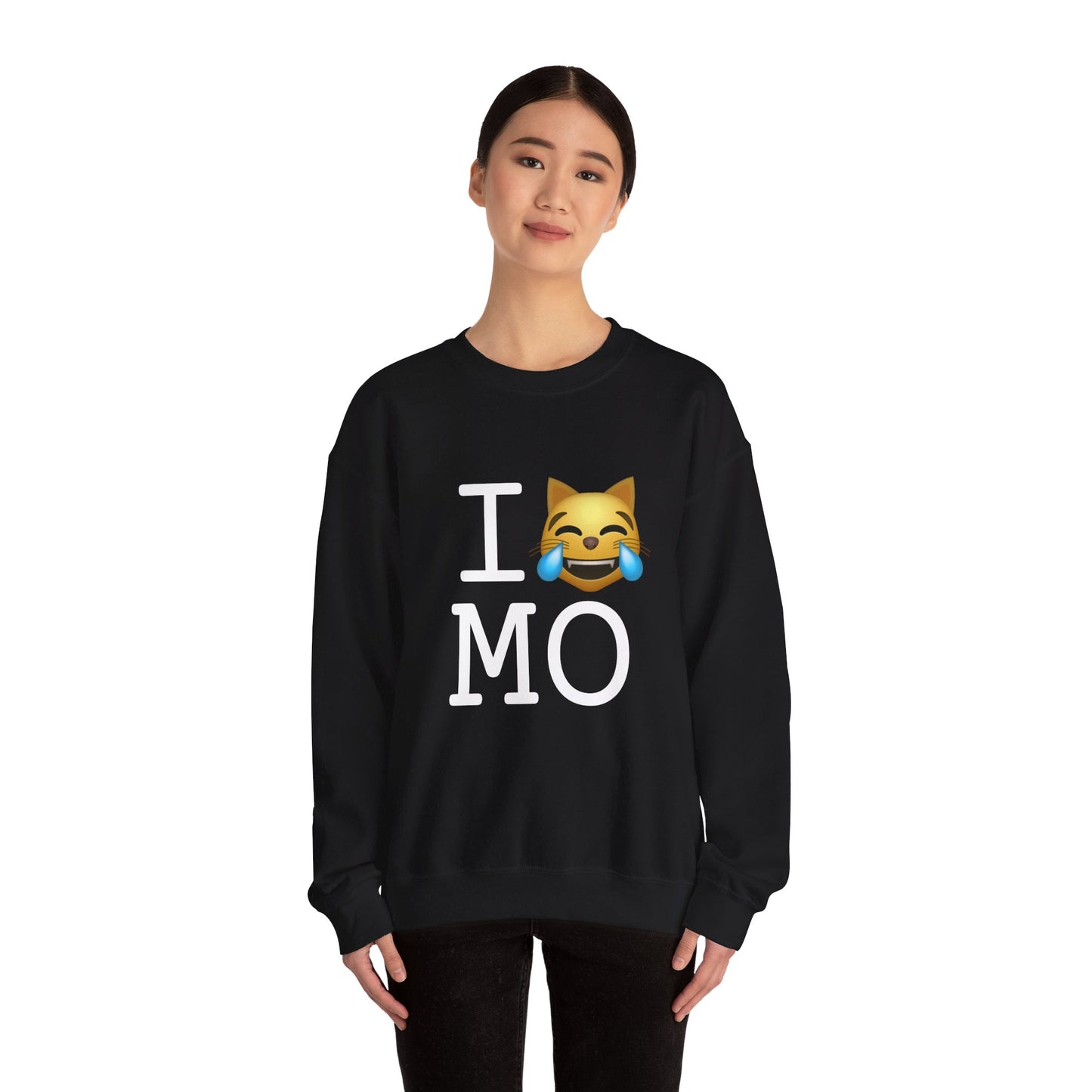 "I'm Laughing like a Cat at Missouri" Sweatshirt