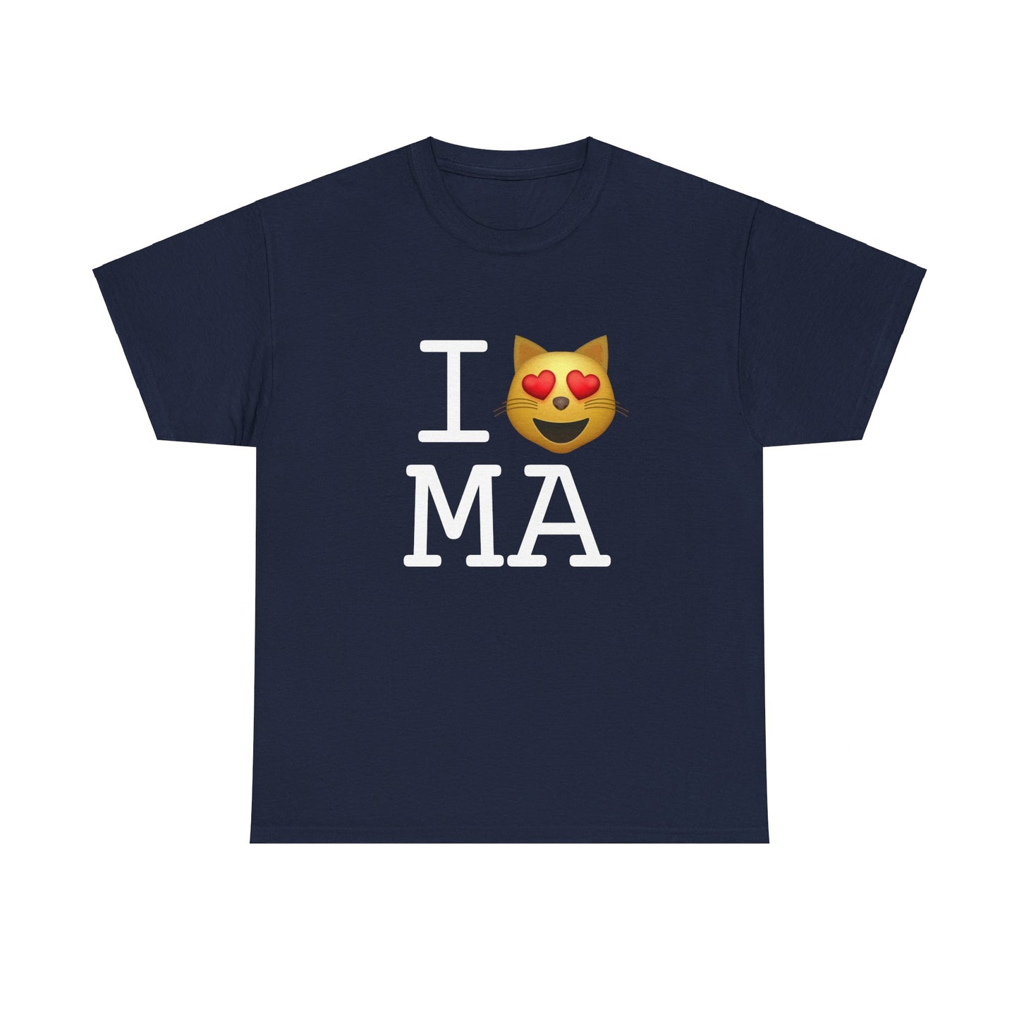 "I'm a Cat that Loves Massachusetts" Tee