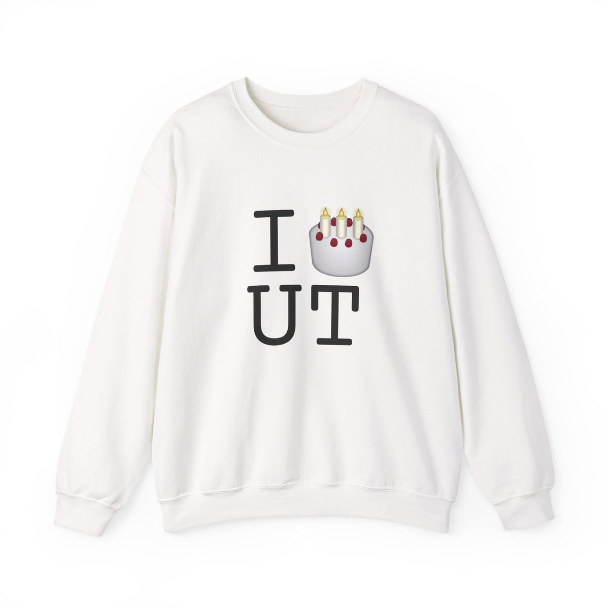 "I Birthday Cake Utah" Sweatshirt