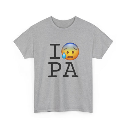 "I'm Anxiously Sweating in Pennsylvania" Tee