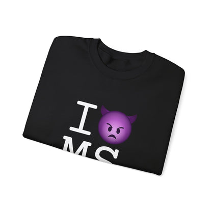 "I'm an Angry Devil about Mississippi" Sweatshirt